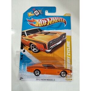 NIP Hot Wheels 2012 New Models 1:64 Die Cast 1969 Mercury Cyclone Muscle Car